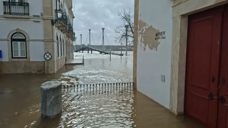 cheias em Alcácer do Sal